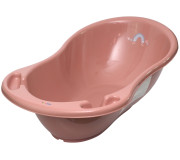 Ванна дитяча зі зливом METEO 86 см  pink