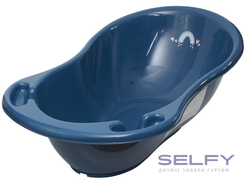 Ванна детская со сливом METEO 86 см navy, Фото 1
