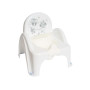 Горшок- стул детский антискользящий OWLS white