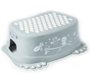 Сходинки дитячі антиковзкі у ванну OWLS grey