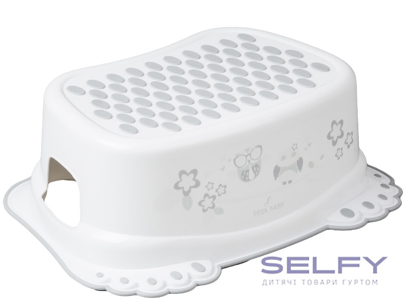 Ступени детские антискользкие в ванну OWLS white, Фото 1