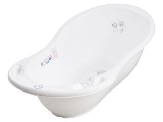 Ванна дитяча зі зливом OWLS 86 см white