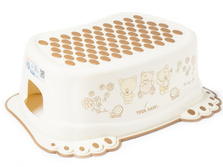 Ступени детские антискользкие в ванную Teddy Bear beige