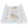 Килимок для пеленання Teddy Bear 70x50 см white pearl