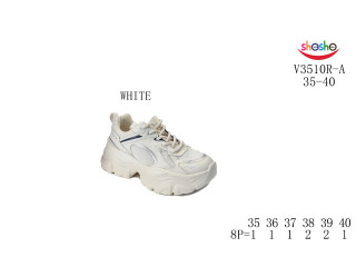 Кросівки дитячі Apawwa V3510R-A white 35-40