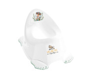 Горщик дитячий з музикою антиковзкий WILD&FREE LITTLE FOX white green