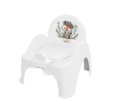 Горщик-стілець  дитячий WILD&FREE LITTLE FOX white green