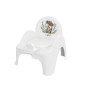 Горшок-стул детский с музыкой WILD&FREE LITTLE FOX white green