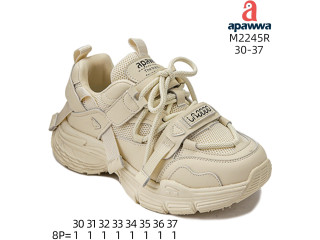 Кроссовки детские Apawwa M2245R beige 30-37