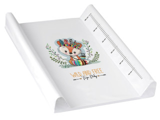 Килимок для пеленання WILD&FREE LITTLE FOX 50x70 см white