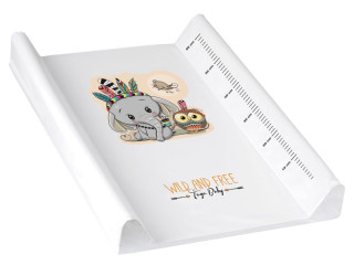 Коврик для пеленки WILD&FREE LITTLE ELEPHANT 50х70 см white