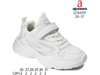 Кроссовки детские Apawwa G1845P white 26-31