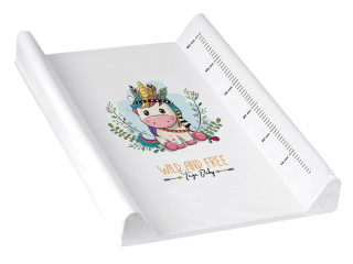 Коврик для пеленки WILD&FREE UNICORN 50x70 см white