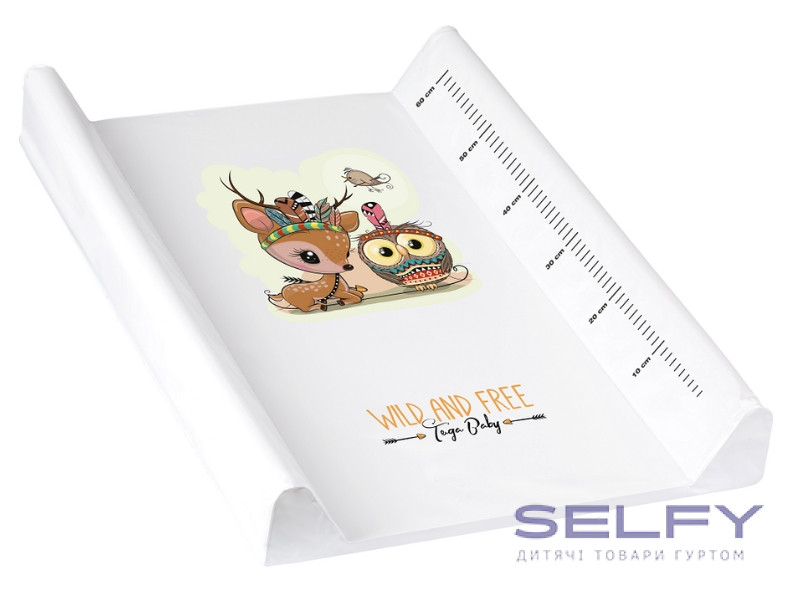 Килимок для пеленання WILD&FREE LITTLE DEER 50x70 см white, Фото 1