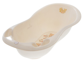 Ванна детская со сливом LUX Teddy Bear 102 см beige