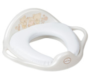Накладка дитяча на сидіння унітазу Teddy Bear white pearl