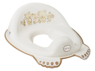 Накладка детская антискользящая на сиденье унитаза Teddy Bear beige