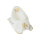 Горщик дитячий з музикою антиковзкий Teddy Bear white pearl