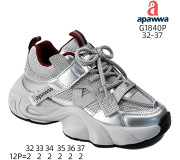 Кросівки дитячі Apawwa G1840P grey-wine 32-37