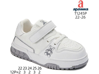 Кросівки дитячі Apawwa T1245P white 22-26