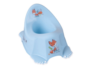Антиковзкий дитячий горщик FOREST FAIRYTALE light blue
