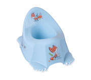 Антиковзкий дитячий горщикз музикою FOREST FAIRYTALE light blue