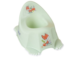 Антиковзкий дитячий горщикз музикою FOREST FAIRYTALE light green