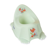 Горщик дитячий з музикою антиковзкий FOREST FAIRYTALE light green