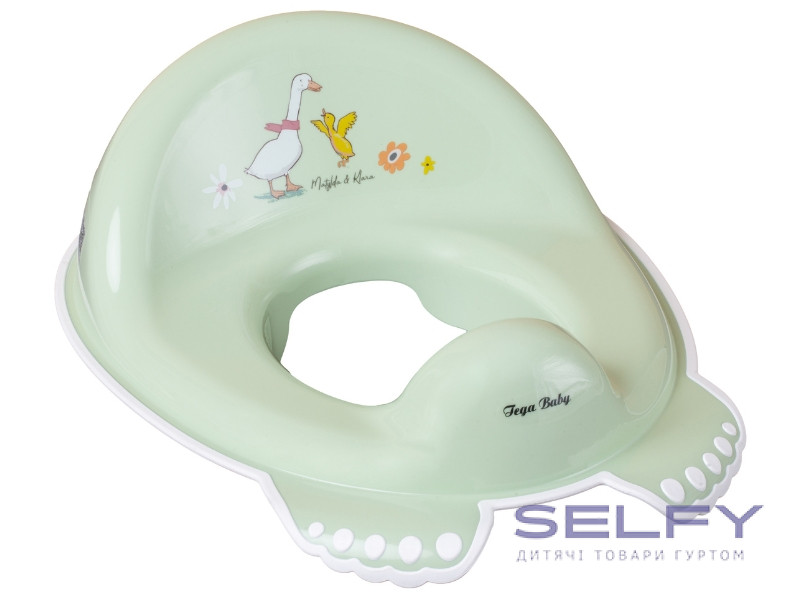Накладка детская антискользящая на сиденье унитаза FOREST FAIRYTALE light green, Фото 1