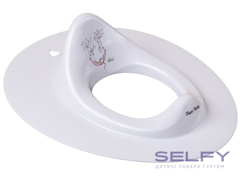 Накладка дитяча на сидіння унітазу FOREST FAIRYTALE light beige, Фото 1