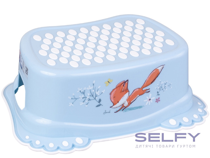 Сходинки антиковзкі у ванну дитячі FOREST FAIRYTALE light blue, Фото 1