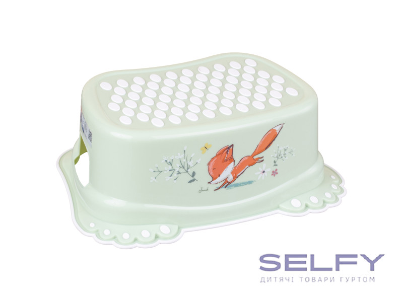 Ступени антискользкие в ванную детскую FOREST FAIRYTALE light green, Фото 1