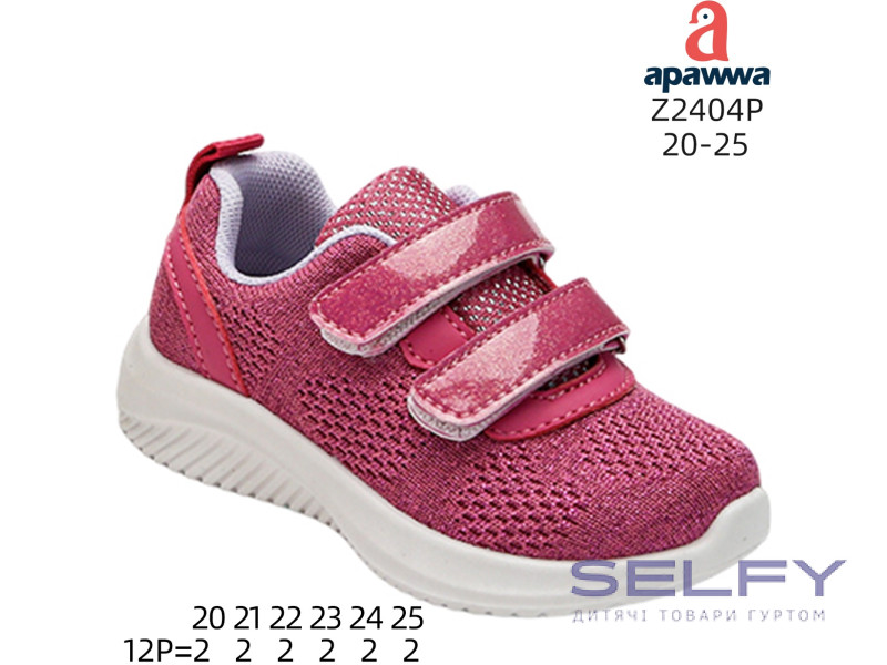 Кроссовки детские Apawwa Z2404P fuchsia 20-25, Фото 1