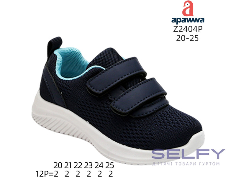 Кросівки дитячі Apawwa Z2404P navy-blue 20-25, Фото 1