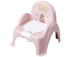 Горшок-стул детский с музыкой FOREST FAIRYTALE light pink