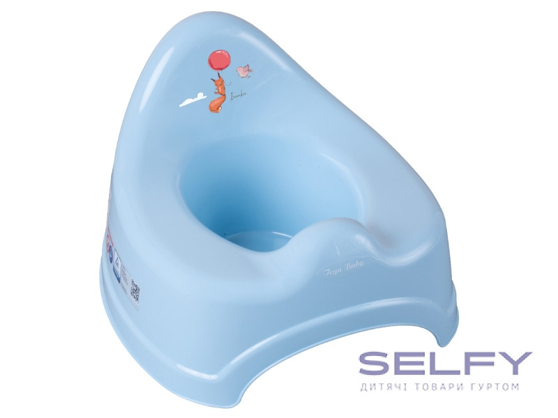 Детский горшок с музыкой FOREST FAIRYTALE light blue, Фото 1