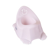 Горщик дитячий антиковзкий DUCK light pink