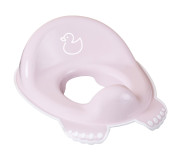 Накладка дитяча антиковзка на сидіння унітазу DUCK light pink