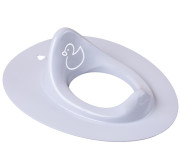 Накладка дитяча на сидіння унітазу DUCK light gray
