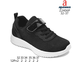 Кросівки дитячі Apawwa Z2406P black 32-37