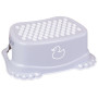 Ступени детские антискользкие в ванну DUCK light gray