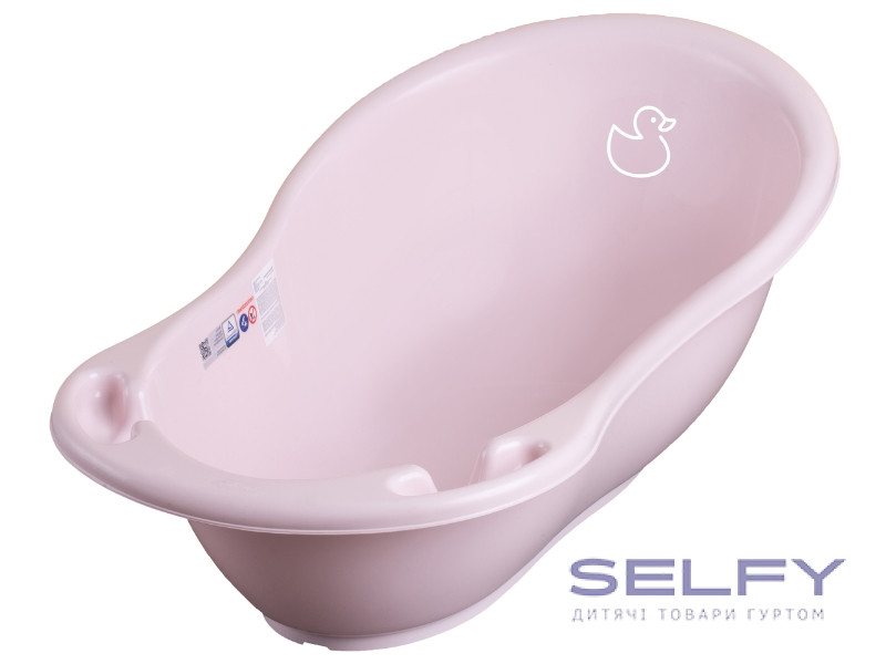 Ванна дитяча DUCK 86 см light pink, Фото 1