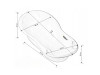 Ванна дитяча DUCK 102 см light gray, Фото 6