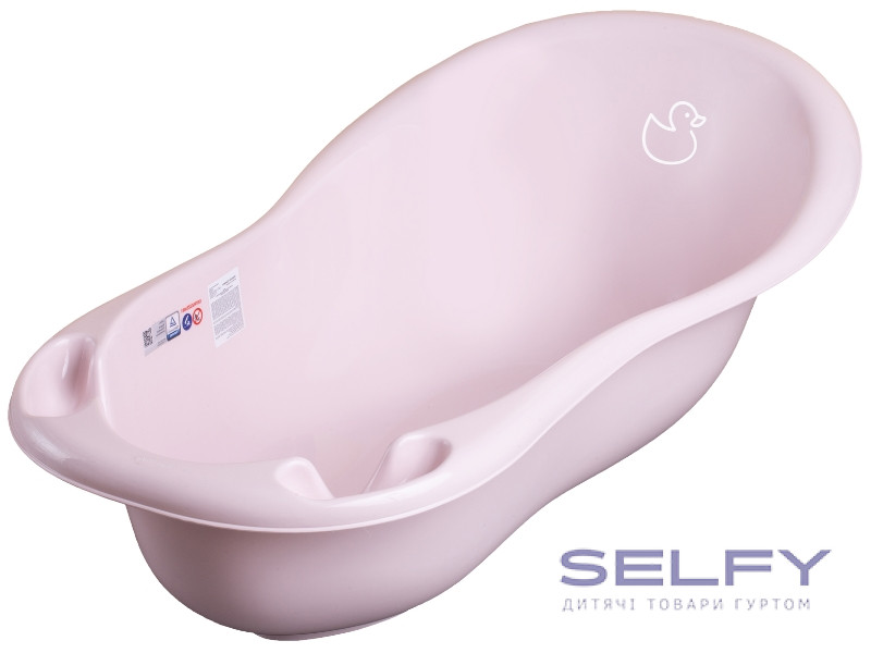 Ванна дитяча DUCK 102 см light pink, Фото 1