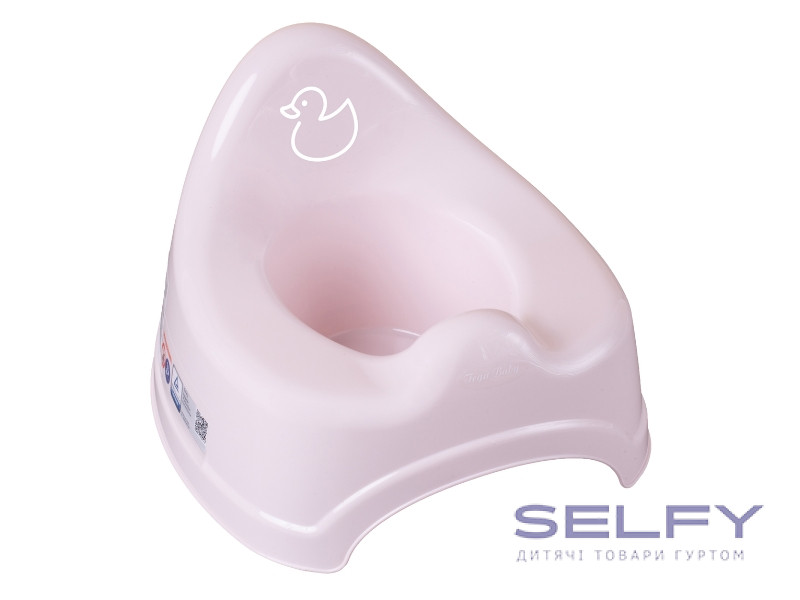 Горщик дитячий DUCK light pink, Фото 1