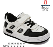 Кроссовки детские Apawwa R1426P black 32-37