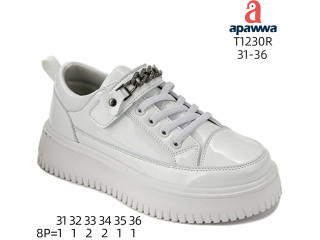 Кроссовки детские Apawwa T1230R white 31-36