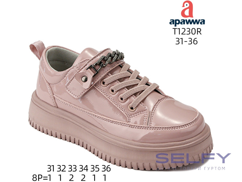 Кросівки дитячі Apawwa T1230R pink 31-36, Фото 1