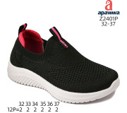 Кросівки дитячі Apawwa Z2401P black-fuchsia 32-37