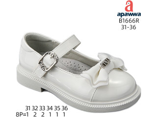 Туфлі дитячі Apawwa B1666R white 31-36
